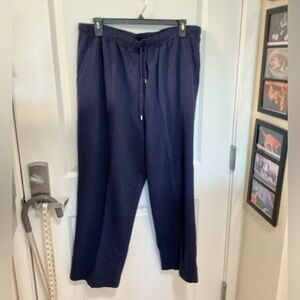 2X fleece slacks
